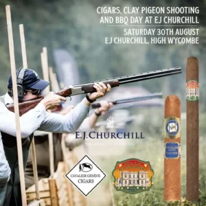 Cigars, Clay Pigeon Shooting and BBQ Day [30/08/25] EJ Churchill WYCOMBE