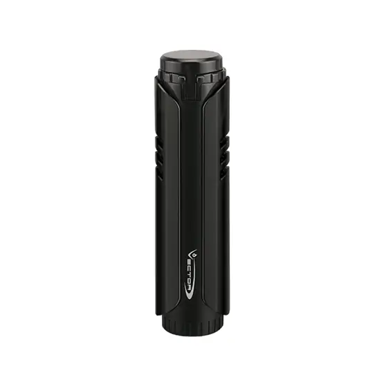 Vector Maxtech Single Jet Flame Cigar Lighter – Black